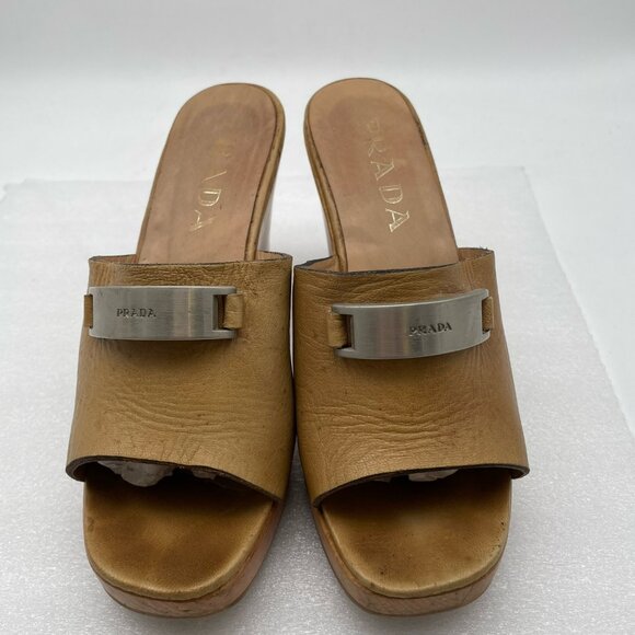 Prada women's sandal size 5.5 - Picture 2 of 7